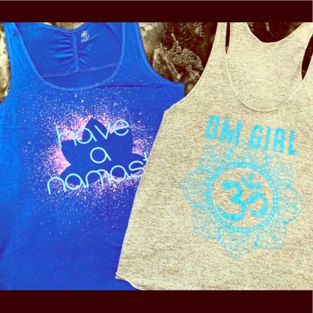 Set (2) of Yoga Tanks